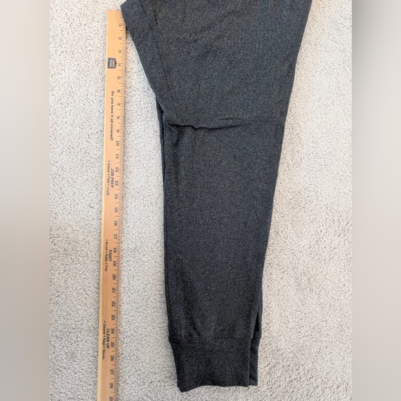 Lululemon Intent Jogger Pant Men XXL  Heather Black Drawstring Athleisure M5840S - Picture 9 of 9